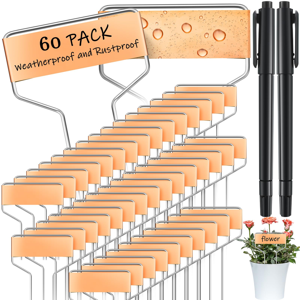 Farmer Vertexiq Garden Modern Plant Tags Natural