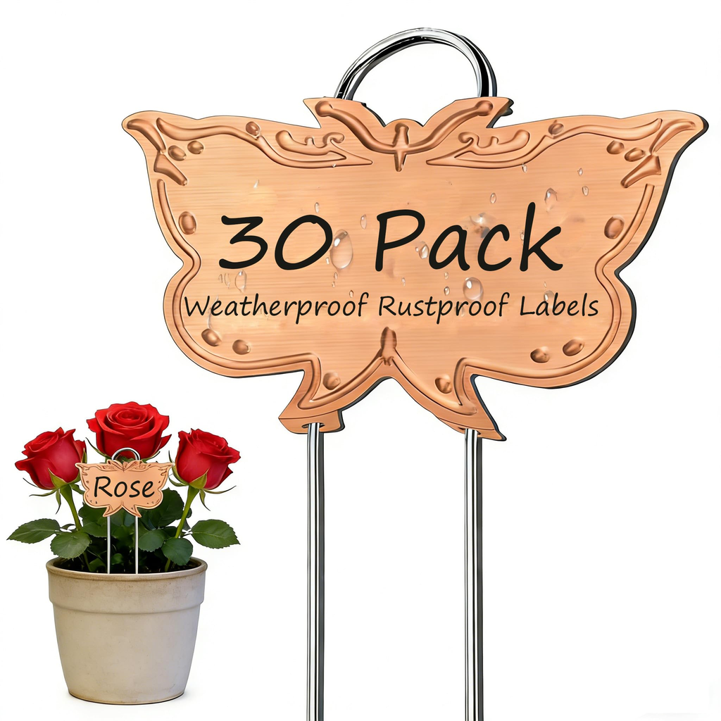 Farmer Vertexiq Garden Adjustable Plant Tags Clear